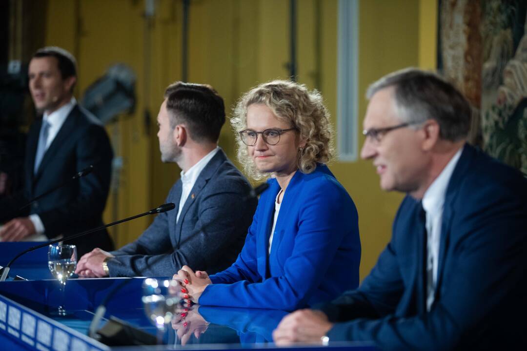 Partijų spaudos konferencijos