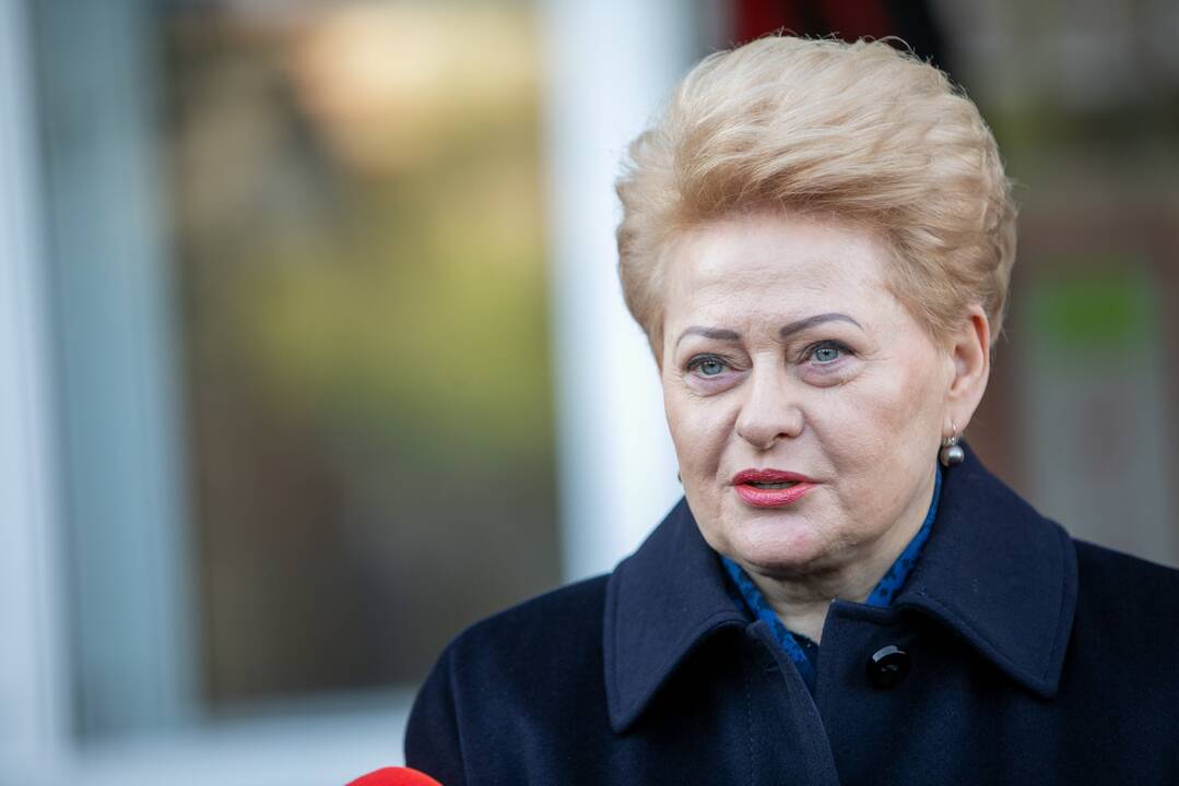 D. Grybauskaitė apie mobilizaciją: karas atėjo į Rusijos teritoriją ir jį prišaukė Putinas