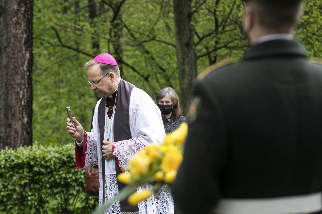 A. Kraujelio-Siaubūno paminklo šventinimo ceremonija