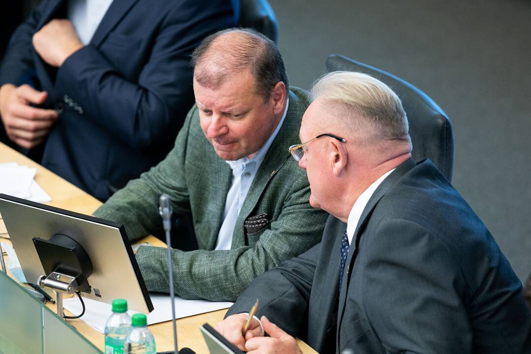 S. Skvernelis: A. Stončaičiui leidimas buvo išduotas, visa kita – spekuliacija