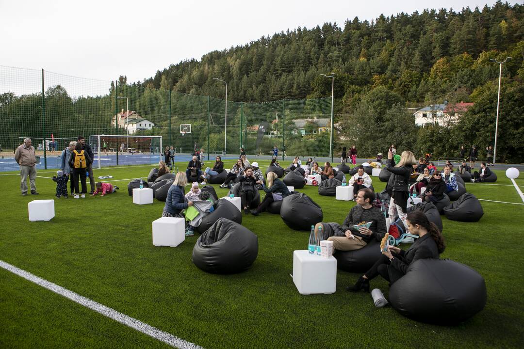 Kaukysos sporto aikštyno atidarymas