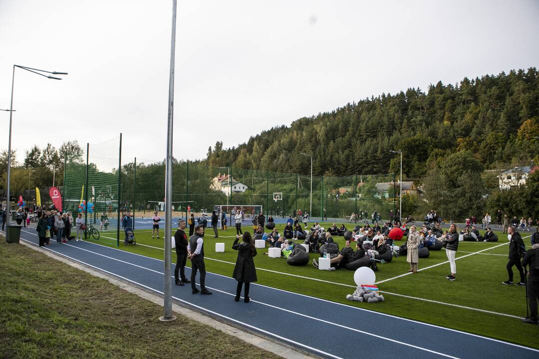 Kaukysos sporto aikštyno atidarymas