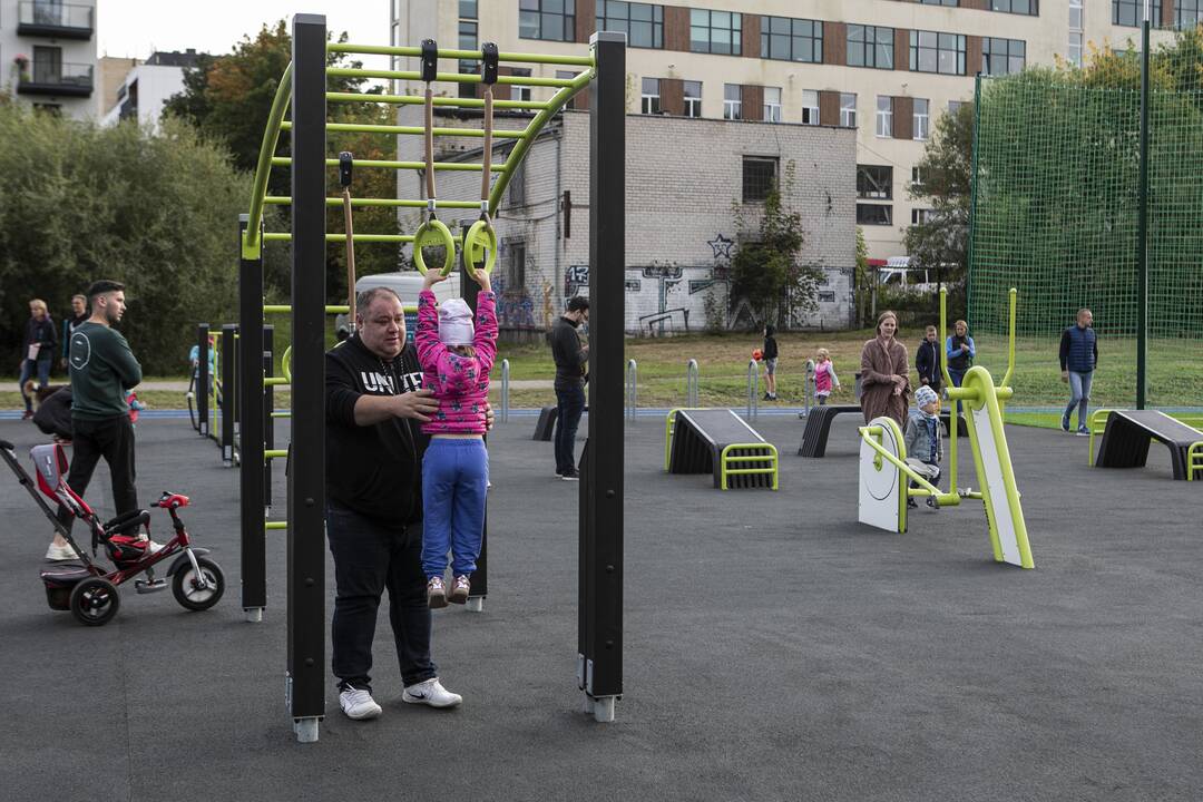 Kaukysos sporto aikštyno atidarymas