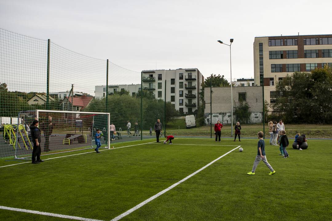 Kaukysos sporto aikštyno atidarymas