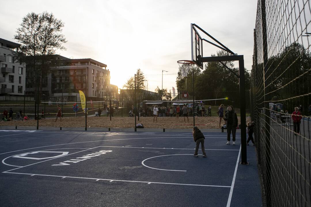 Kaukysos sporto aikštyno atidarymas
