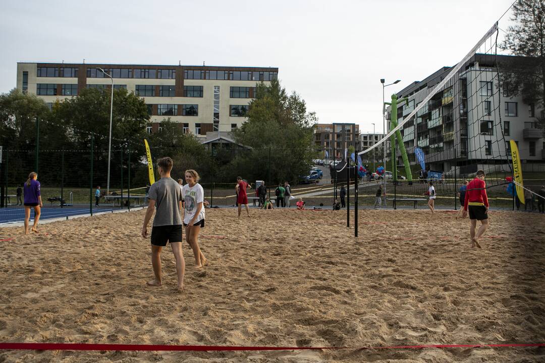 Kaukysos sporto aikštyno atidarymas