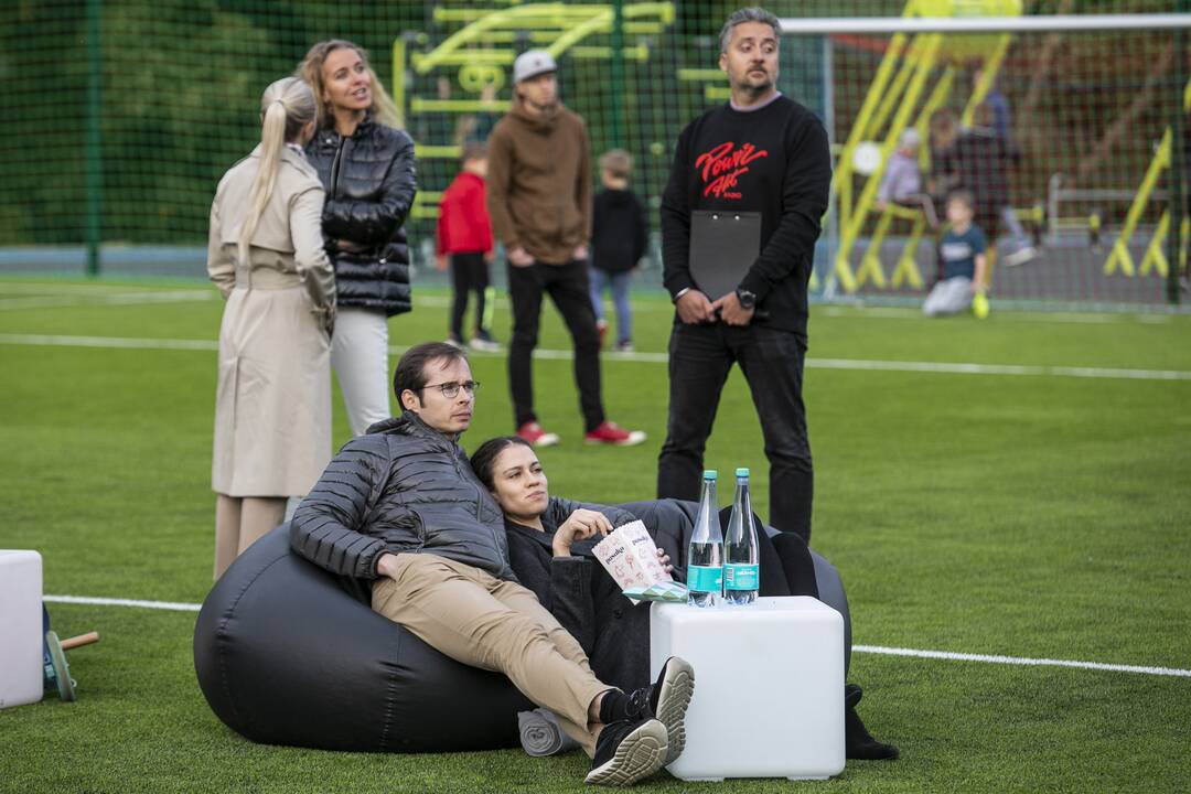 Kaukysos sporto aikštyno atidarymas