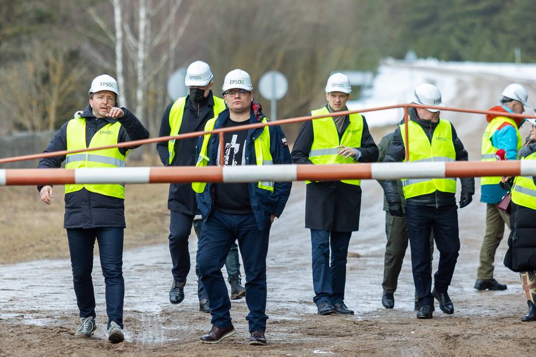 NSGK nariai lankėsi Baltarusijos pasienyje