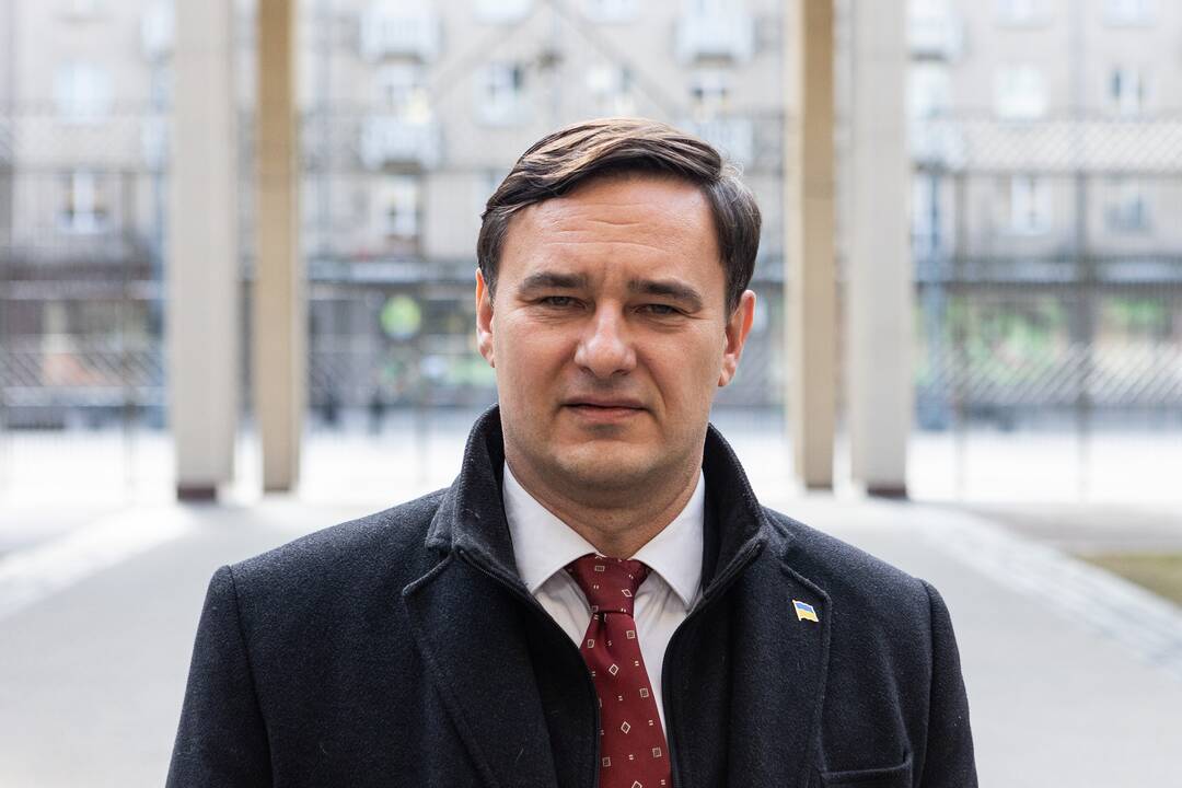 Seimo pirmininkė susitiko su Ukrainos ambasadoriumi