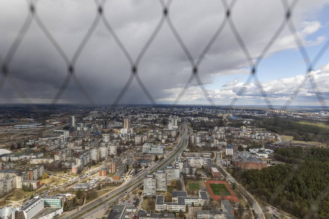 Vilniaus TV bokštas atvėrė naują apžvalgos aikštelę