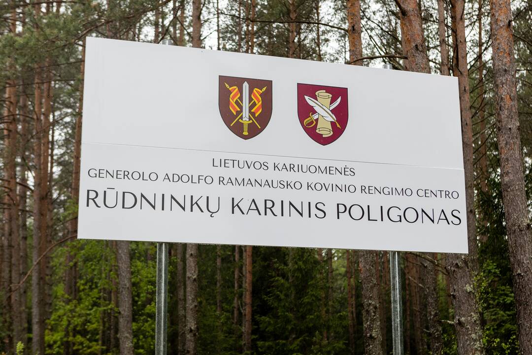 Rūdninkų karinio poligono atidarymas