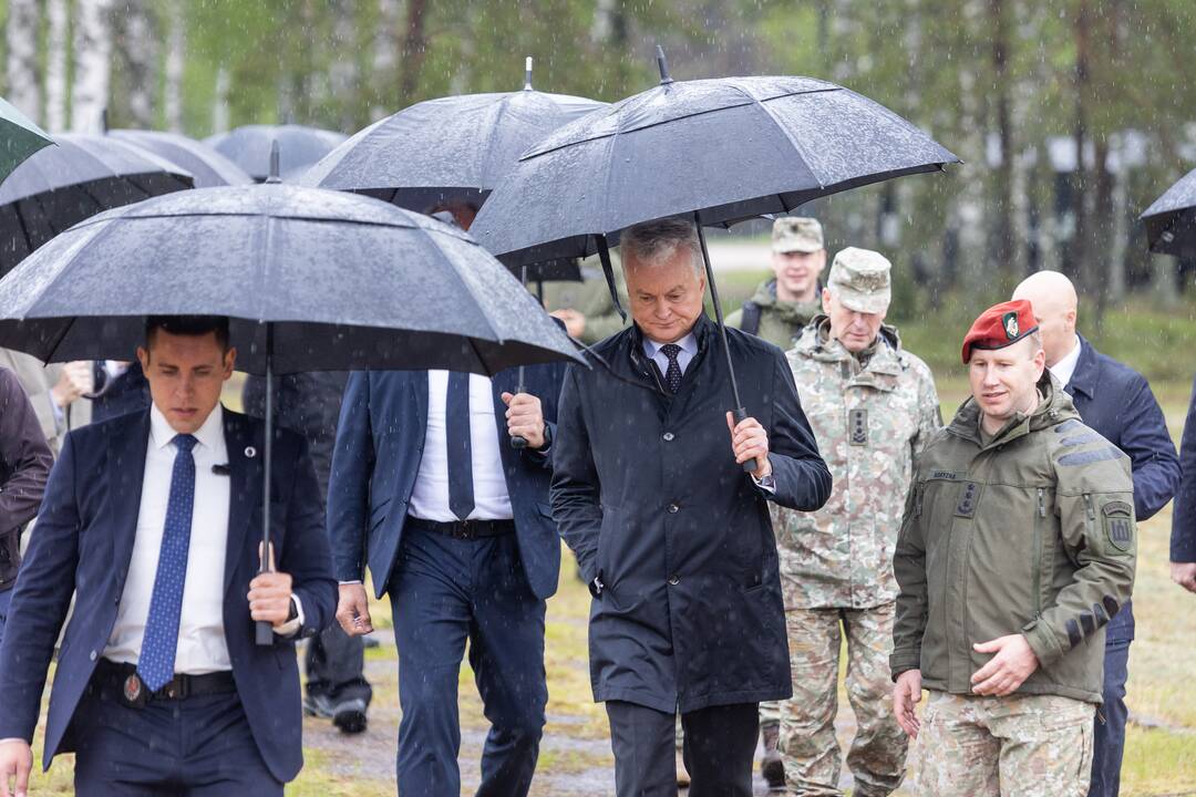 Rūdninkų karinio poligono atidarymas
