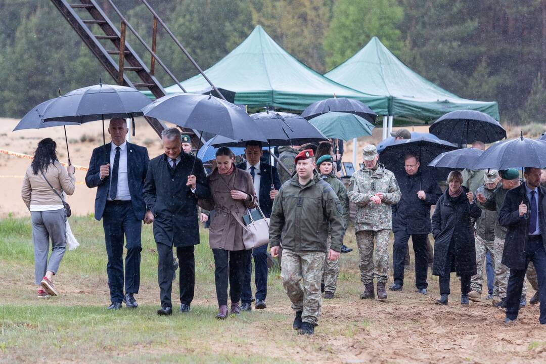 Rūdninkų karinio poligono atidarymas