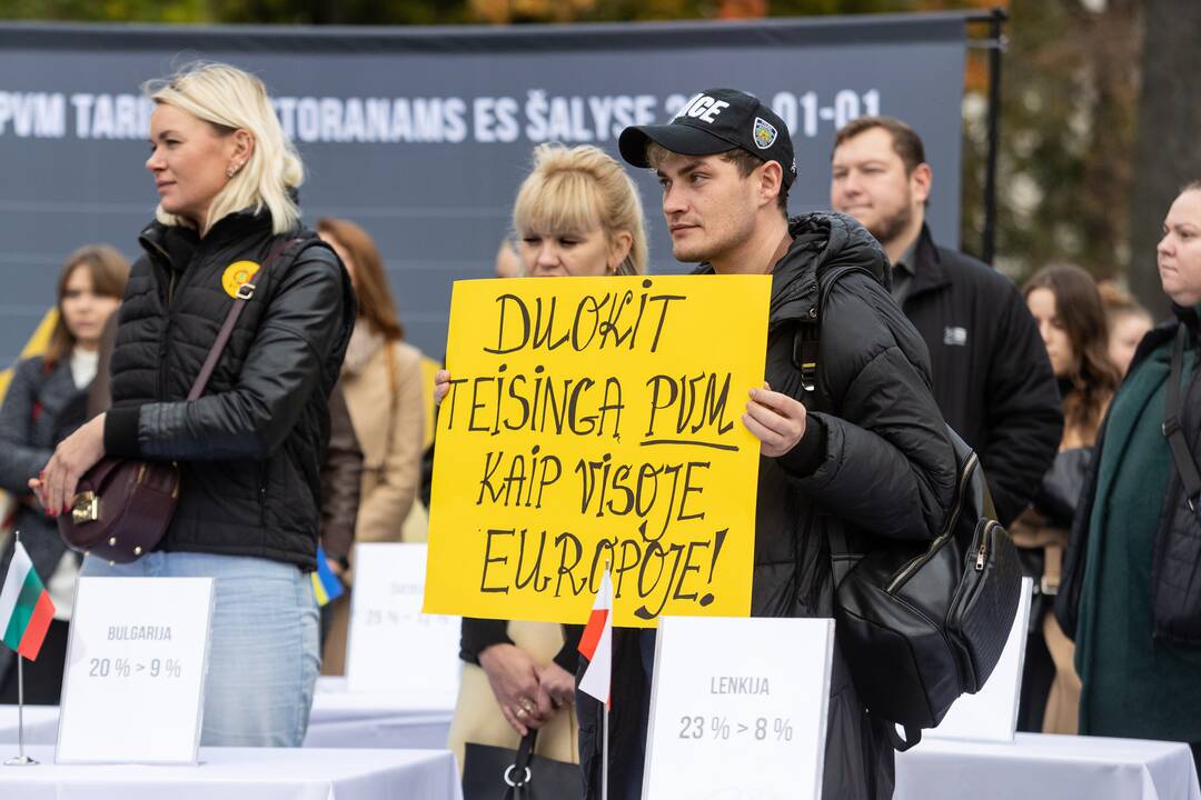 Lietuvos viešbučių ir restoranų asociacijos protestas