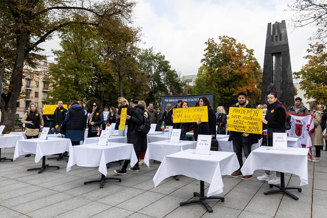 Lietuvos viešbučių ir restoranų asociacijos protestas