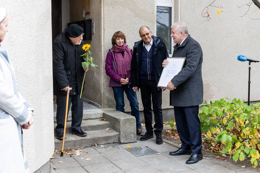 V. Landsbergiui – sveikinimai 90-ojo jubiliejaus proga