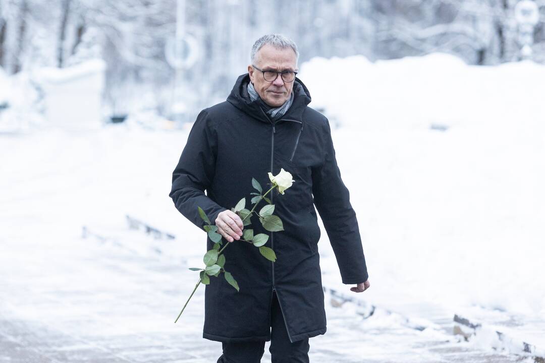 Atsisveikinimas su A. Šleževičiumi