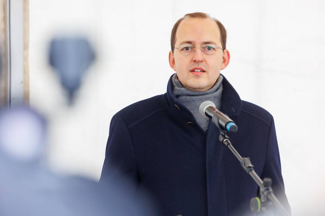 Susisiekimo ministras Marius Skuodis