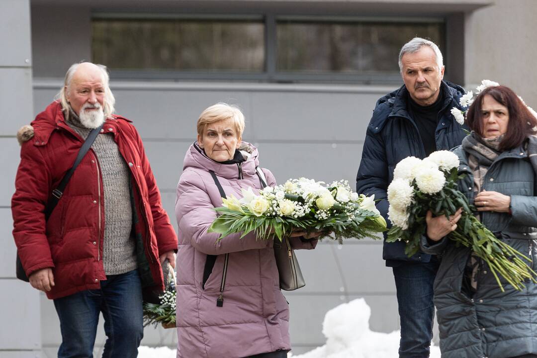 A. Terlecko laidotuvės