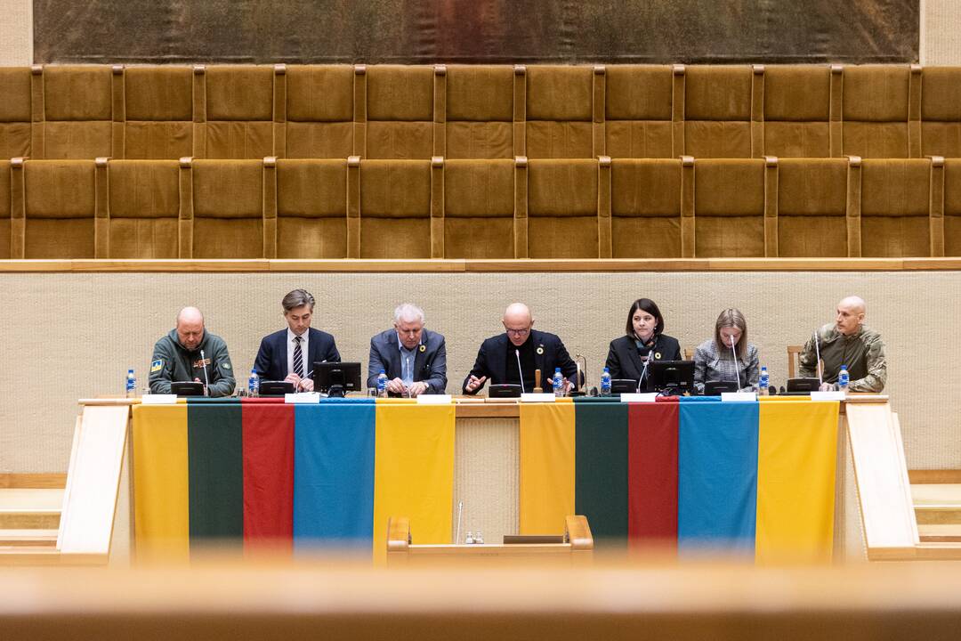 Konferencija „Metai karo Ukrainoje“ Seime