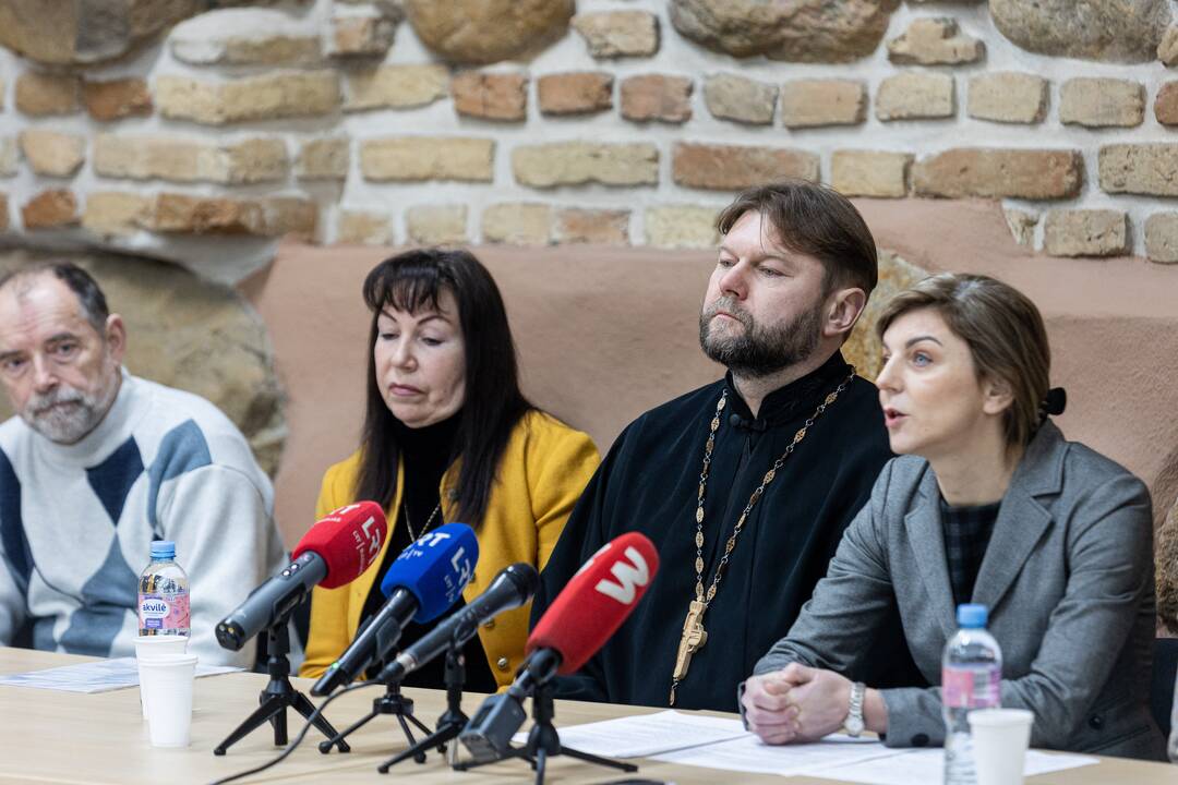 Lietuvos stačiatikių arkivyskupijos atstovų spaudos konferencija