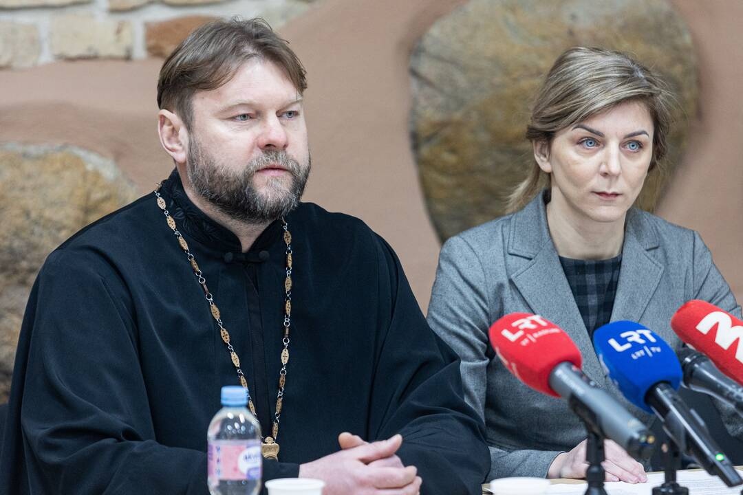 Lietuvos stačiatikių arkivyskupijos atstovų spaudos konferencija