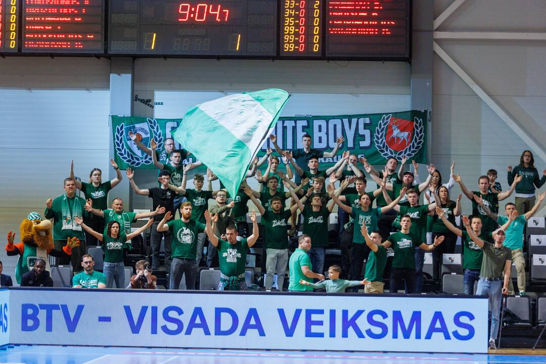 LKL rungtynės: Kauno „Žalgiris“ – Kėdainių „Nevėžis“