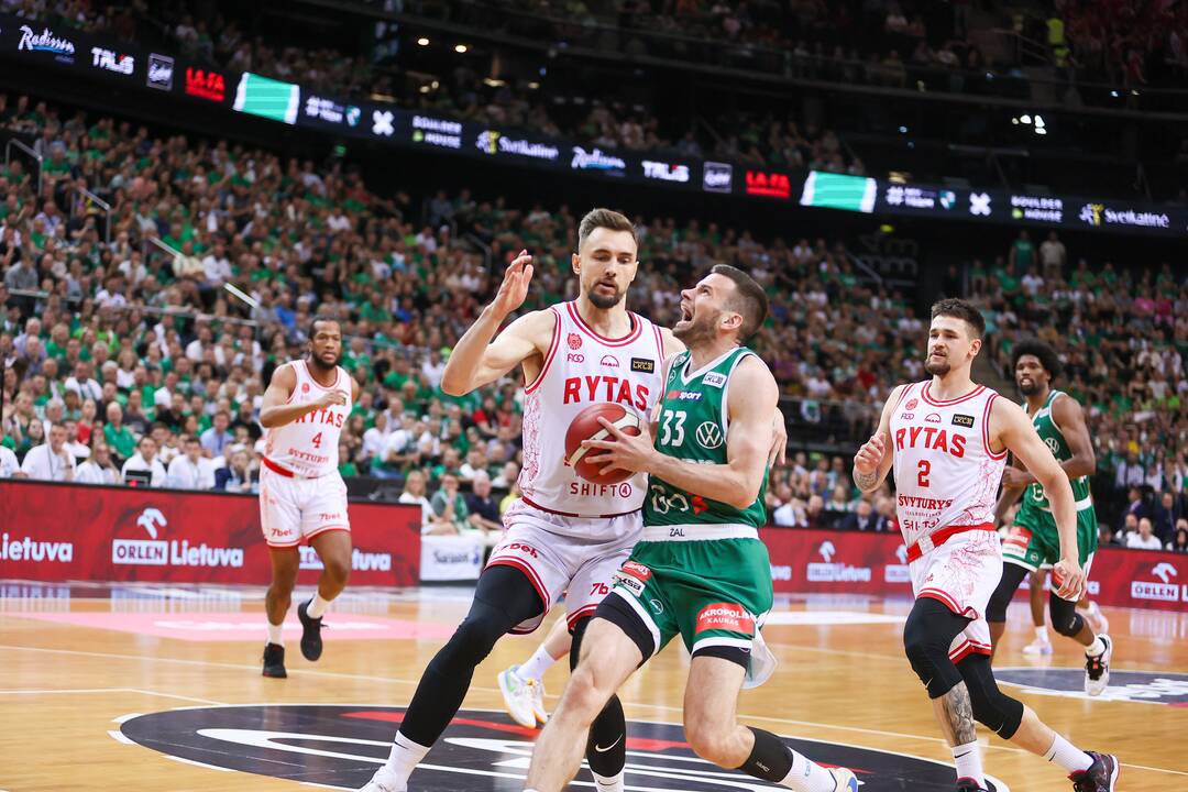 LKL finalo rungtynės: Kauno „Žalgiris“ – Vilniaus „Rytas“