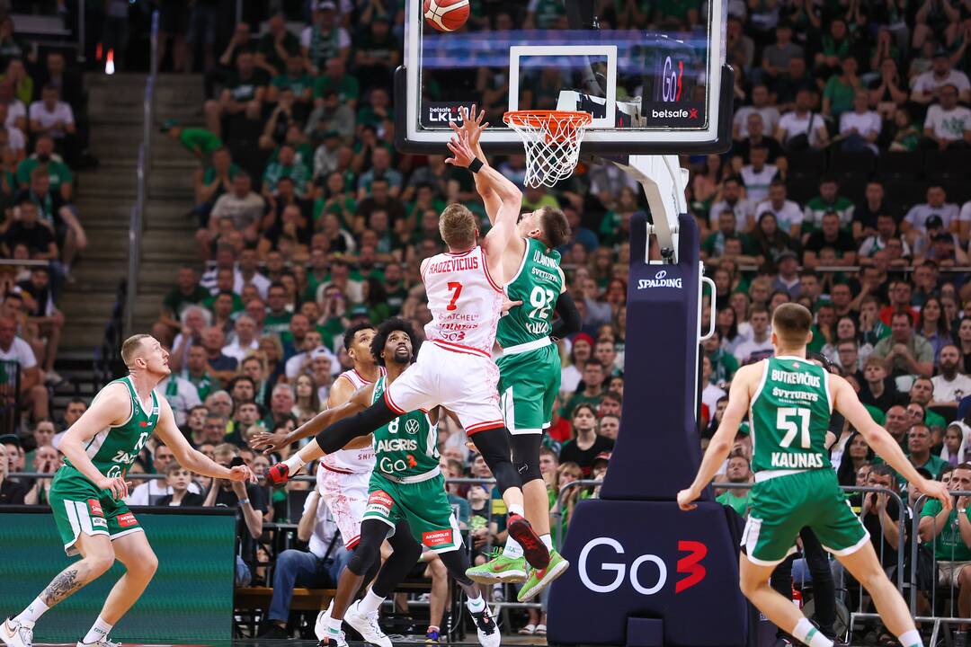 LKL finalo rungtynės: Kauno „Žalgiris“ – Vilniaus „Rytas“