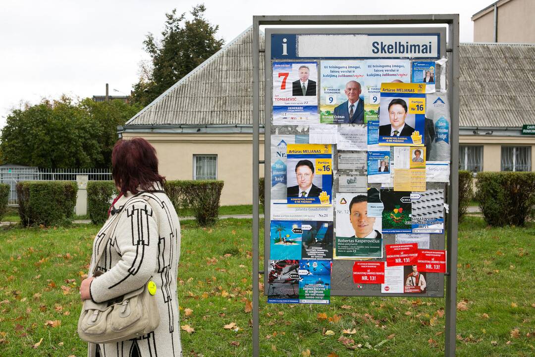 VRK siūlo atsisakyti agitacijos ribojimų per rinkimus