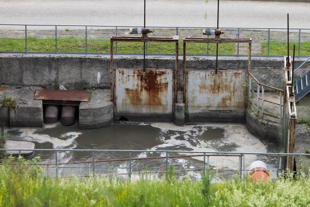 Kėdainiuose aiškinamasi, kaip į upę patenka nevalytos nuotekos