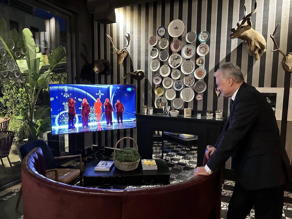 G. Nausėda tiki M. Linkytės sėkme „Eurovizijoje“: palinkėjo nebijoti laimėti