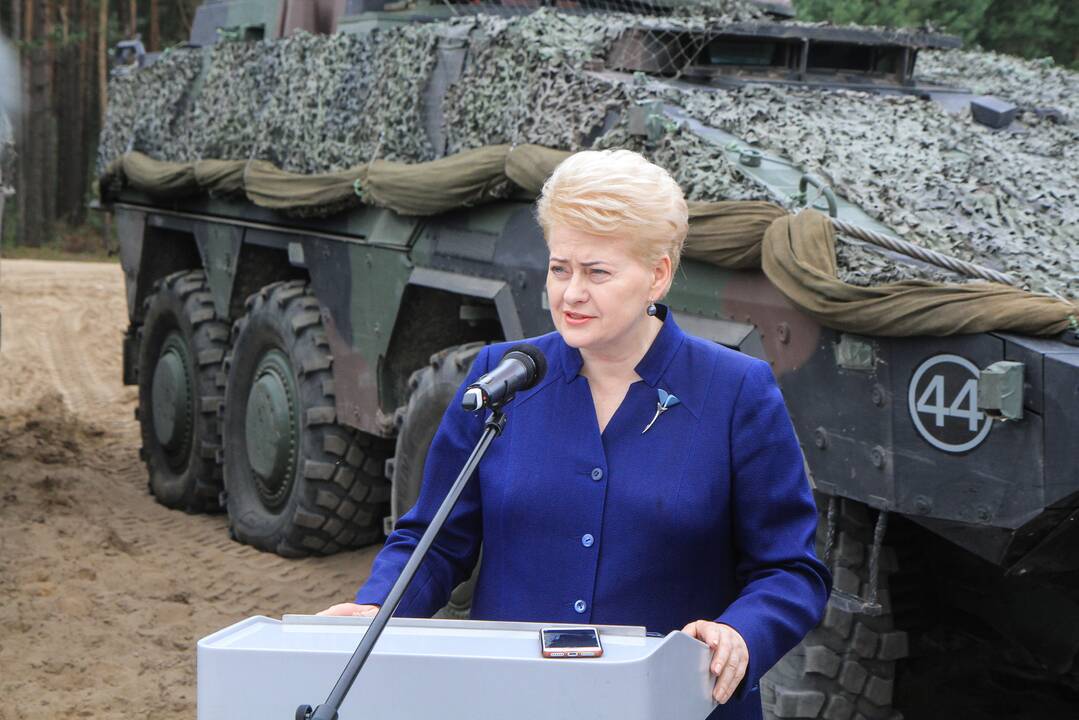 Tarp galimų kandidatų į NATO vadovus – ir D. Grybauskaitė