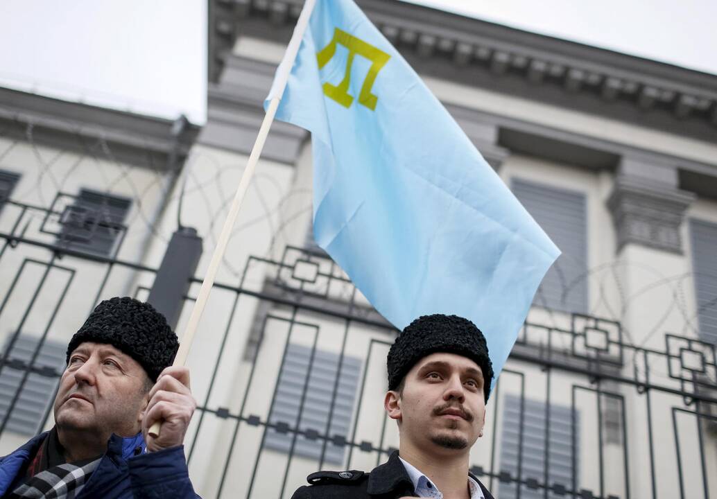 Lietuva smerkia Rusijos siekį uždrausti Krymo totorių Medžliso veiklą