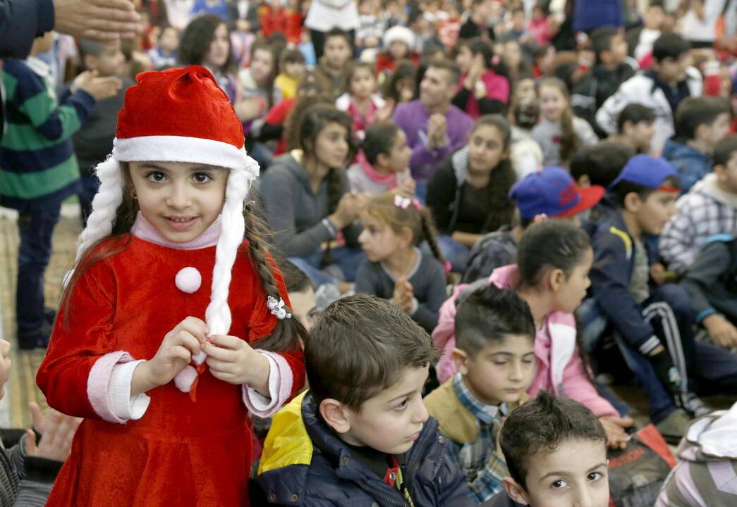 Irako ir Sirijos pabėgėlių vaikus pasieks dovanos iš Lietuvos