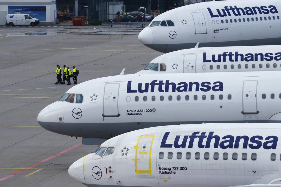 „Lufthansa“ streikas sujaukė ir Lietuvos europarlamentarų planus