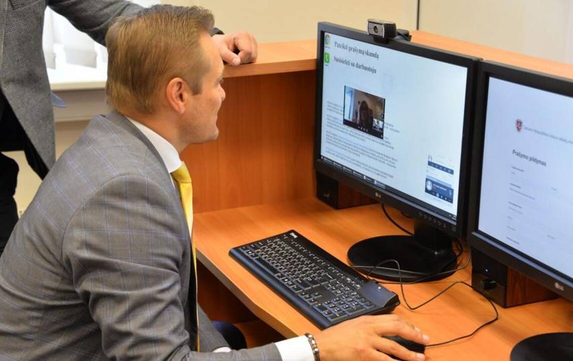 Skatina naujoves: ministerija gyventojus konsultuos internetu
