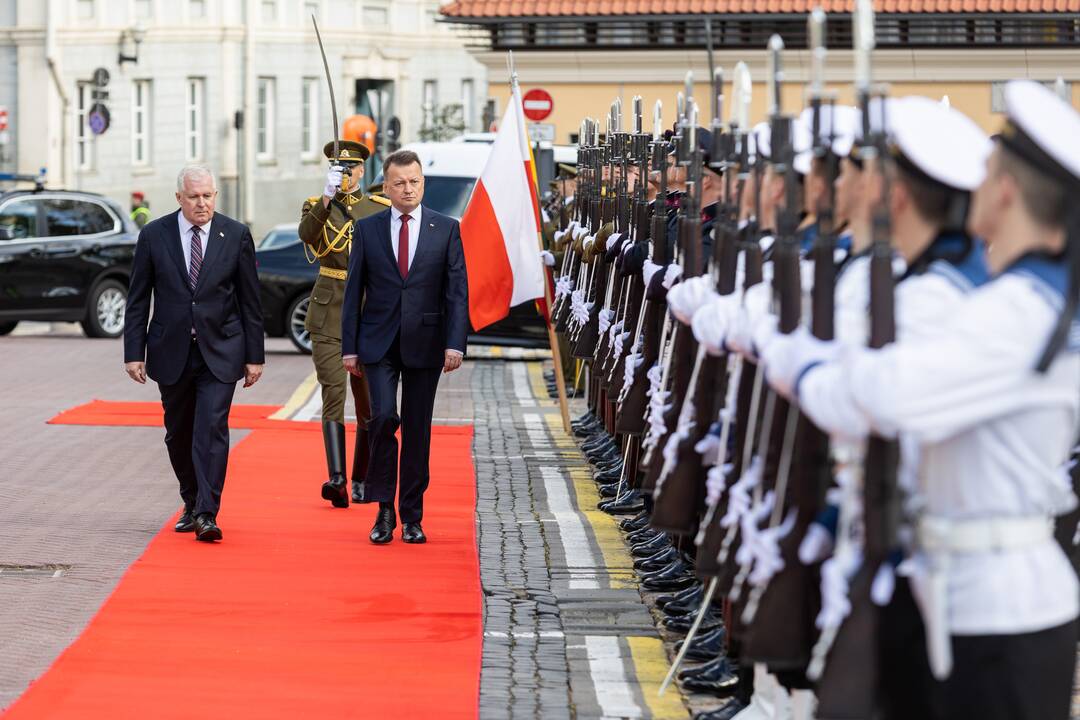 Lenkijos gynybos ministro vizitas Lietuvoje