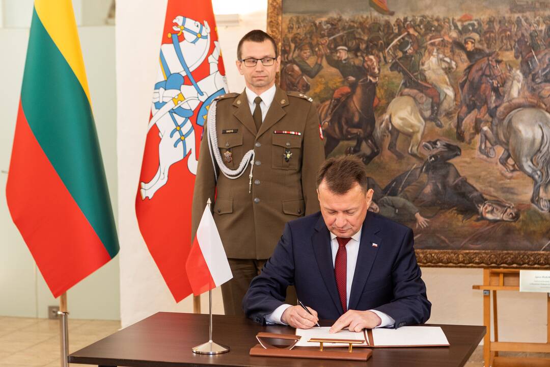 Lenkijos gynybos ministro vizitas Lietuvoje