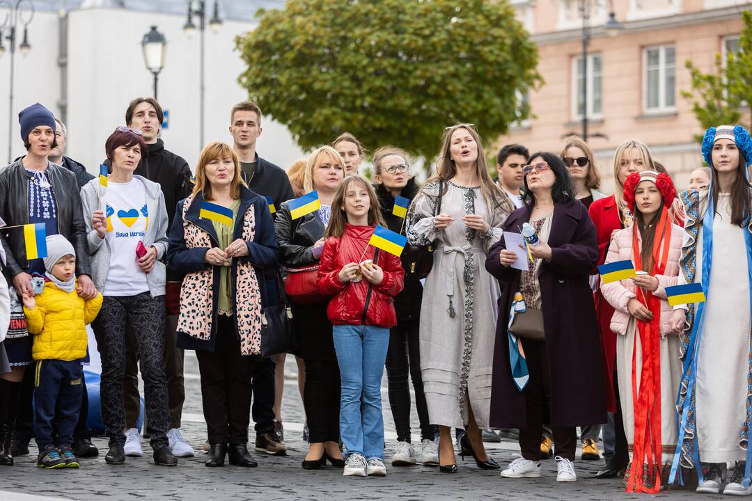 Ukrainos dienų „Vilniushyvanka“ pristatymas