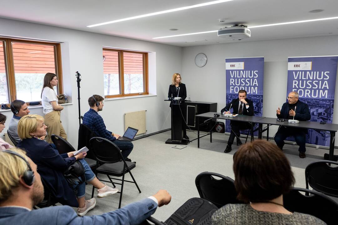 G. Landsbergio ir M. Chodorkovskio spaudos konferencija