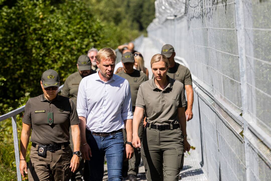 Ministrė A. Bilotaitė lankėsi Pūškų užkardoje