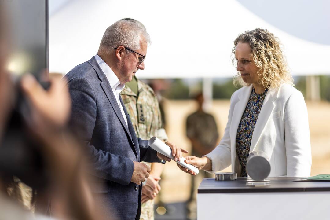 Rokantiškėse pradedamos karinio miestelio statybos