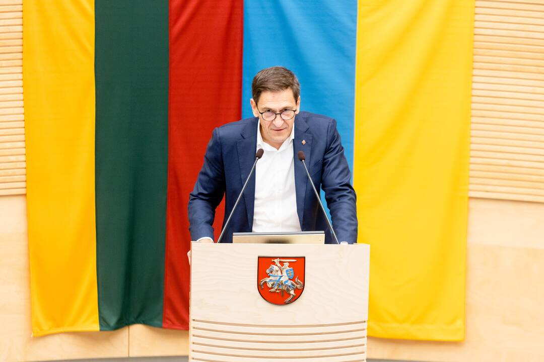 Seime – interpeliacija D. Kreiviui