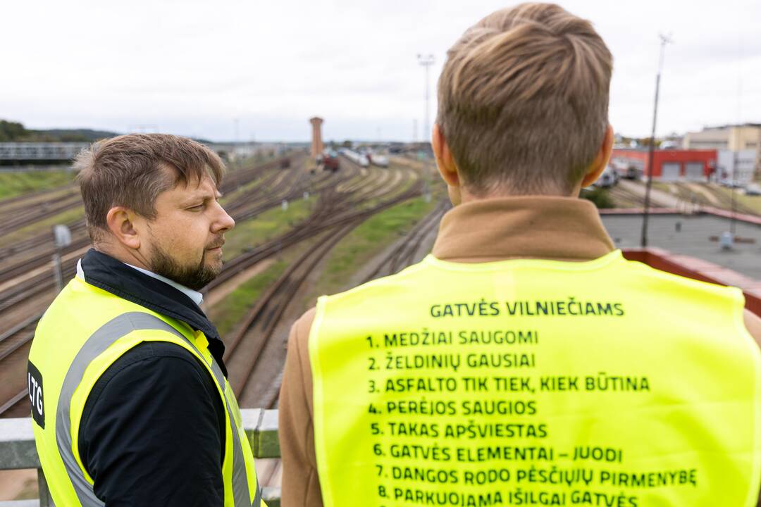 Planuojama keisti Vilniaus pramoninę geležinkelių teritoriją