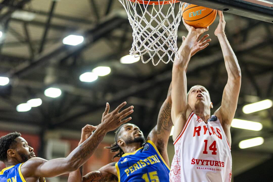 FIBA Čempionų lyga: „Rytas“ – „Peristeri“