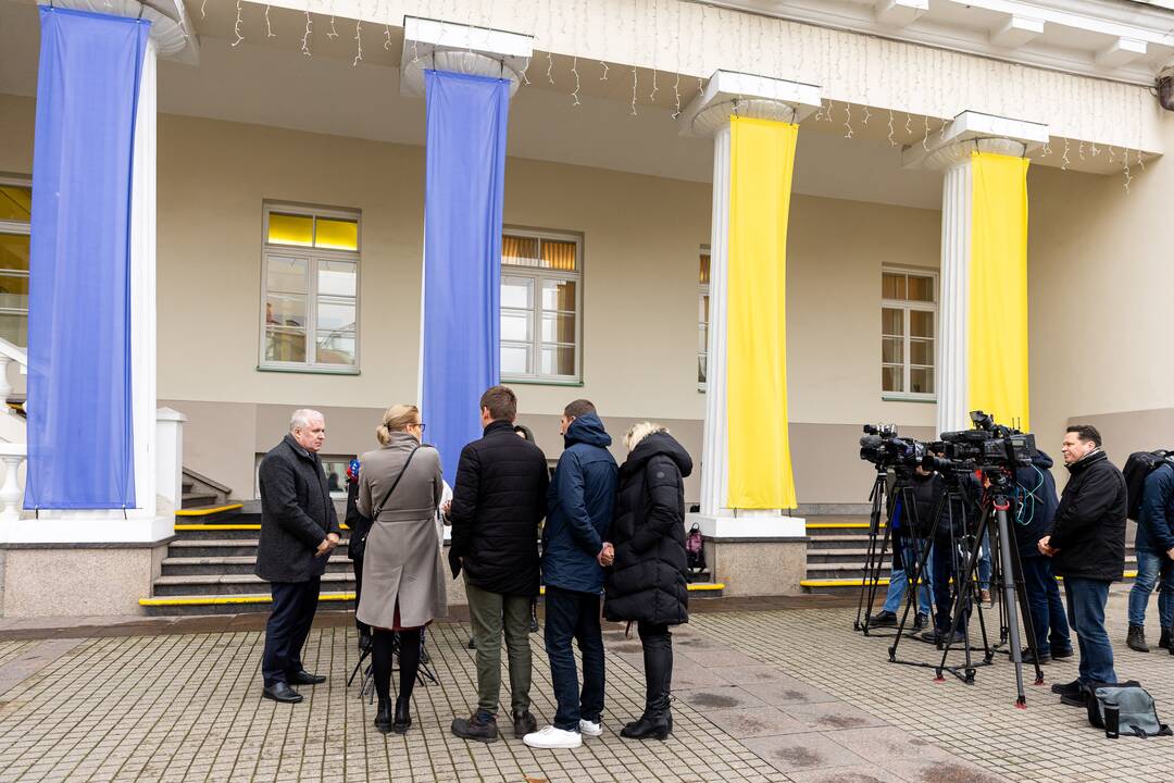 Pasitarimas dėl raketų smūgių Lenkijoje