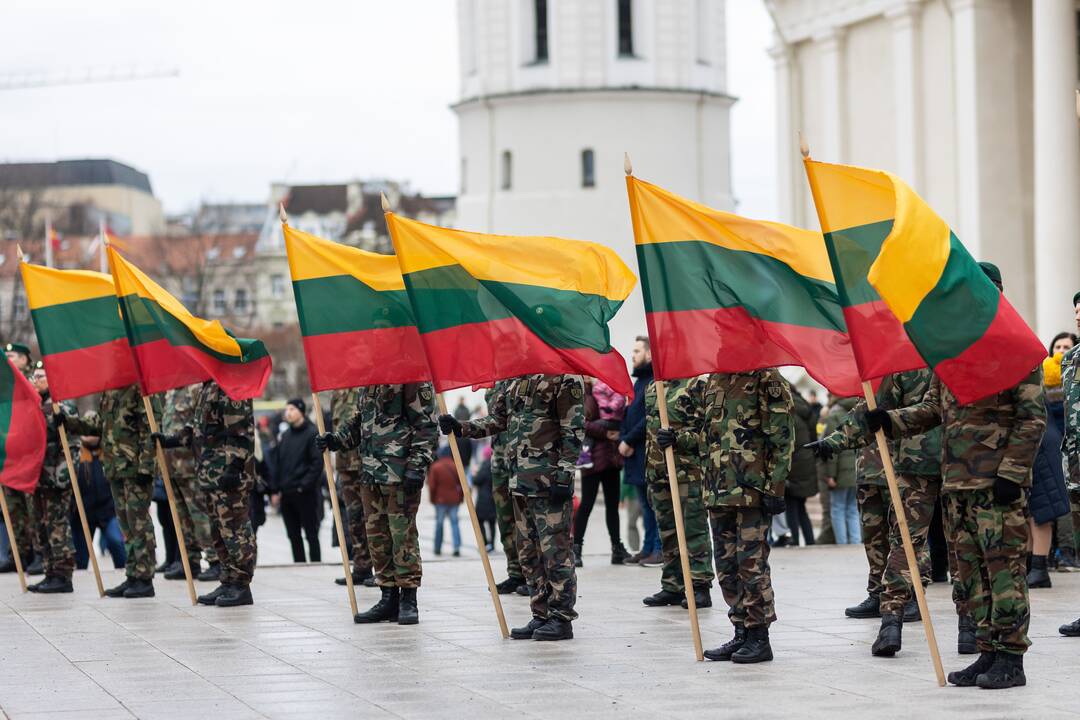 Lietuvos vėliavos dienos ceremonija