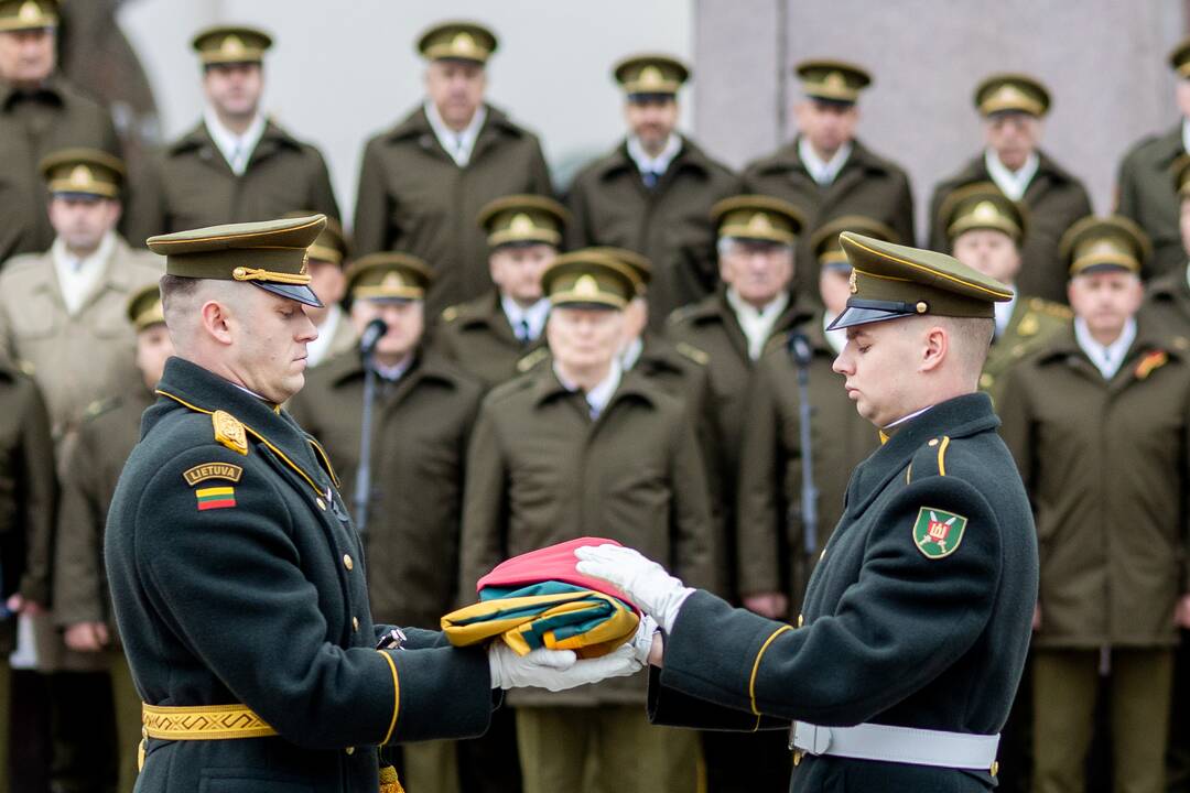 Lietuvos vėliavos dienos ceremonija