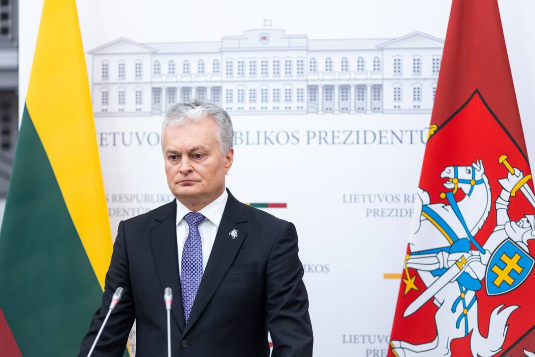 G. Nausėdos spaudos konferencija